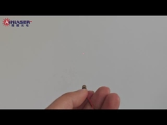 পিস্তল লক্ষ্য মিনি লেজার মডিউল লাল 650nm 1-5mW ছোট লেজার ডায়োড মাথা