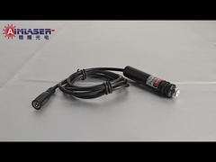 ৩৬০ ডিগ্রি ইউনিফর্ম লাইন লেজার জেনারেটর সংকীর্ণ লাইন প্রস্থ ভাল বিতরণ সবুজ ৫২০nm ৩০mW