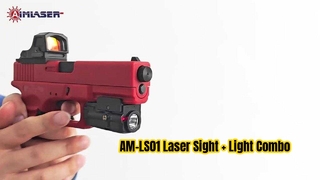 AM-LS01 পিস্তল লেজার সাইট + হালকা কম্বো