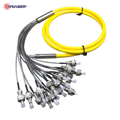 SM / MM / PM Multi-Core Armored Fiber Optic Patch Cord Branch Jumper with FC/PC FC/APC SMA905 Connectors