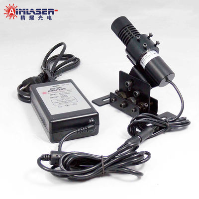 635nm 20mW Red Line Laser Projector Generator with Mount and Power Adapter for Industrial Alignment Positioning